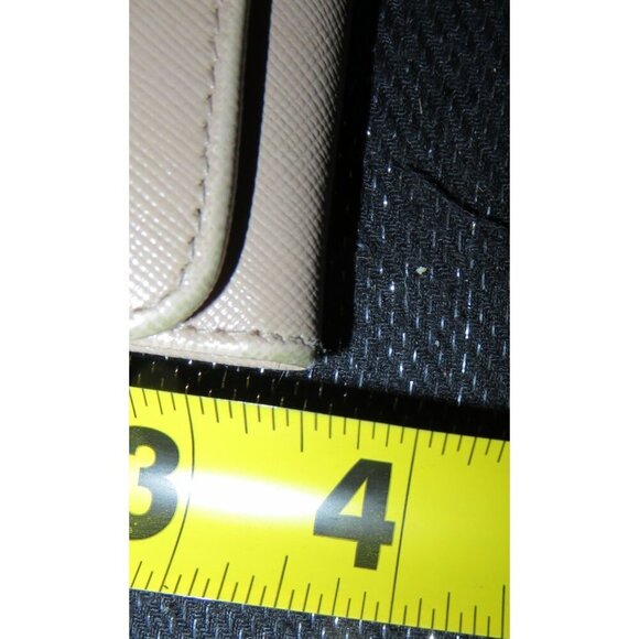 Prada Blush Pink Italian Saffiano Leather Ribbon Bow Embellished Bi-Fold Wallet - Picture 15 of 15